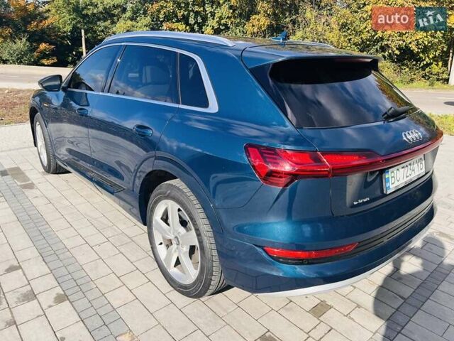 Синій Ауді E-Tron, об'ємом двигуна 0 л та пробігом 57 тис. км за 29950 $, фото 1 на Automoto.ua