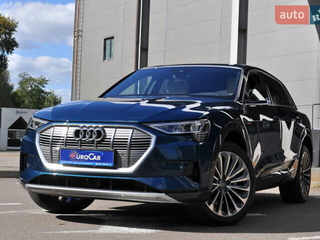 Синий Ауди E-Tron, объемом двигателя 0 л и пробегом 79 тыс. км за 34000 $, фото 1 на Automoto.ua