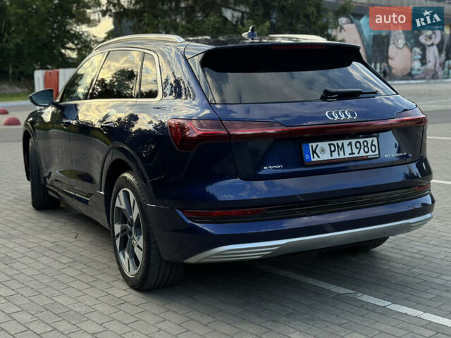 Синій Ауді E-Tron, об'ємом двигуна 0 л та пробігом 68 тис. км за 27800 $, фото 6 на Automoto.ua