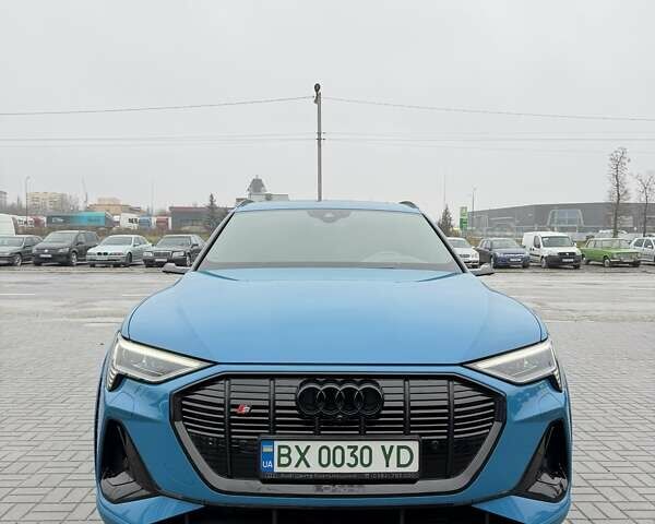 Синій Ауді E-Tron, об'ємом двигуна 0 л та пробігом 57 тис. км за 46000 $, фото 1 на Automoto.ua