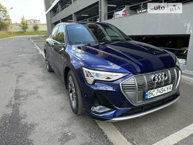 Синій Ауді E-Tron, об'ємом двигуна 0 л та пробігом 38 тис. км за 35000 $, фото 1 на Automoto.ua