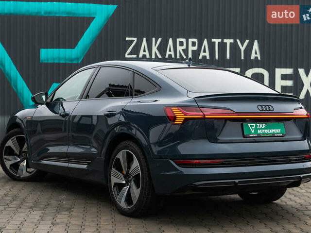 Синій Ауді E-Tron, об'ємом двигуна 0 л та пробігом 80 тис. км за 44500 $, фото 5 на Automoto.ua