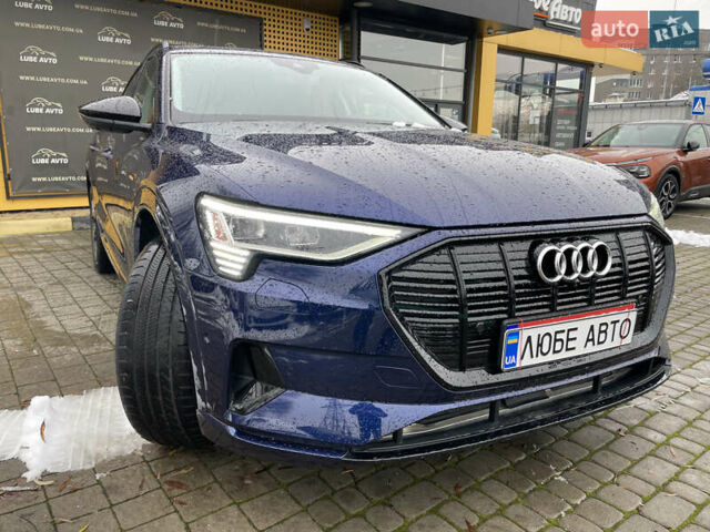 Синий Ауди E-Tron, объемом двигателя 0 л и пробегом 37 тыс. км за 30000 $, фото 1 на Automoto.ua