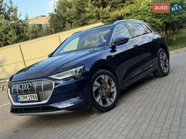 Синій Ауді E-Tron, об'ємом двигуна 0 л та пробігом 68 тис. км за 27800 $, фото 1 на Automoto.ua