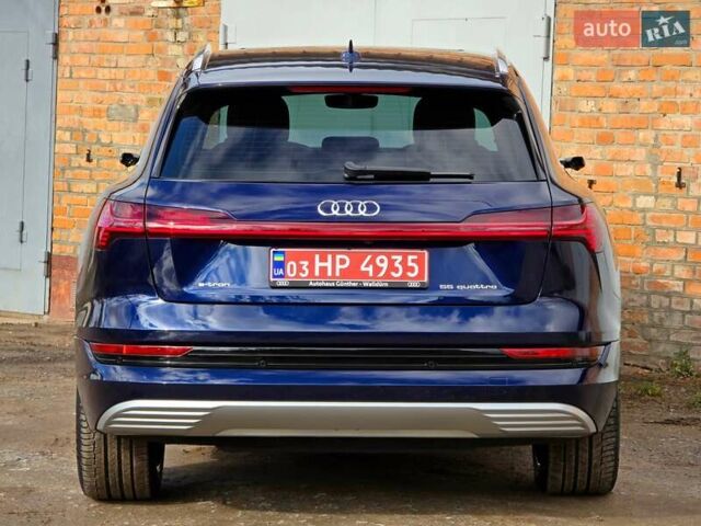 Синий Ауди E-Tron, объемом двигателя 0 л и пробегом 43 тыс. км за 39500 $, фото 5 на Automoto.ua