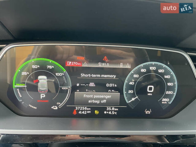 Синий Ауди E-Tron, объемом двигателя 0 л и пробегом 37 тыс. км за 30000 $, фото 7 на Automoto.ua