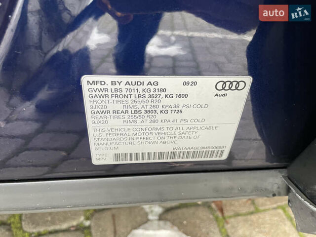 Синий Ауди E-Tron, объемом двигателя 0 л и пробегом 37 тыс. км за 30000 $, фото 10 на Automoto.ua