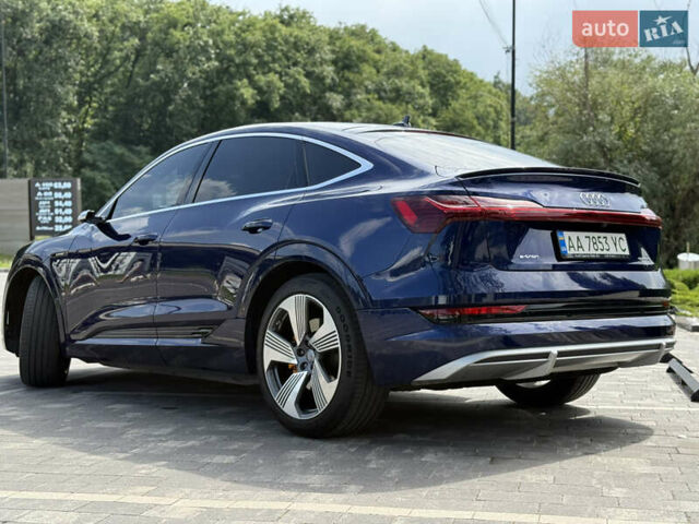 Синій Ауді E-Tron, об'ємом двигуна 0 л та пробігом 65 тис. км за 29900 $, фото 1 на Automoto.ua
