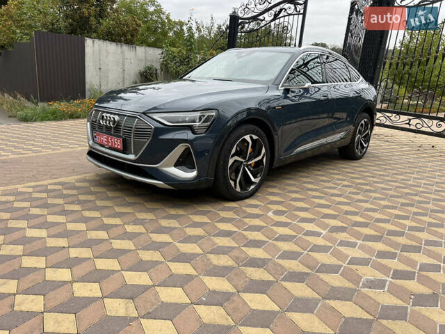Синий Ауди E-Tron, объемом двигателя 0 л и пробегом 113 тыс. км за 35000 $, фото 1 на Automoto.ua