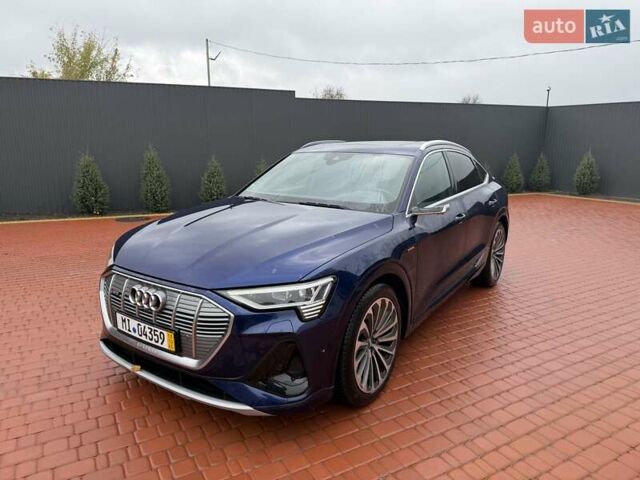 Синий Ауди E-Tron, объемом двигателя 0 л и пробегом 71 тыс. км за 38900 $, фото 2 на Automoto.ua