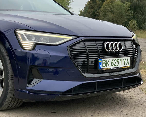 Синий Ауди E-Tron, объемом двигателя 0 л и пробегом 54 тыс. км за 32800 $, фото 1 на Automoto.ua