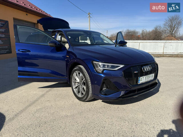 Синий Ауди E-Tron, объемом двигателя 0 л и пробегом 46 тыс. км за 35900 $, фото 2 на Automoto.ua
