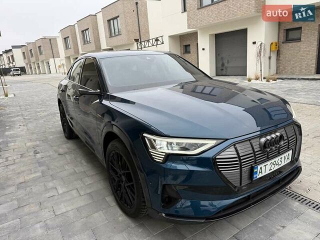 Синій Ауді E-Tron, об'ємом двигуна 0 л та пробігом 92 тис. км за 37400 $, фото 7 на Automoto.ua