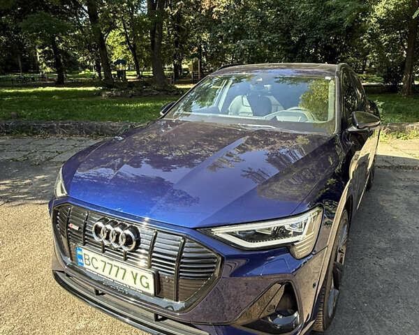 Синий Ауди E-Tron, объемом двигателя 0 л и пробегом 55 тыс. км за 32999 $, фото 3 на Automoto.ua