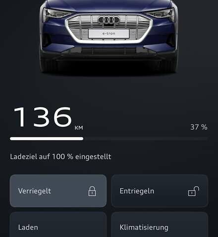Синий Ауди E-Tron, объемом двигателя 0 л и пробегом 52 тыс. км за 37500 $, фото 116 на Automoto.ua