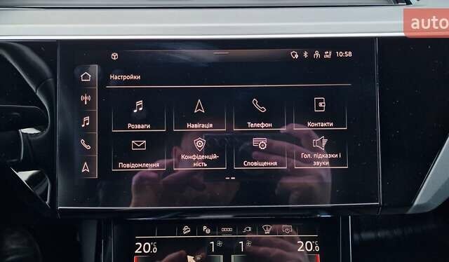Синий Ауди E-Tron, объемом двигателя 0 л и пробегом 39 тыс. км за 36500 $, фото 108 на Automoto.ua