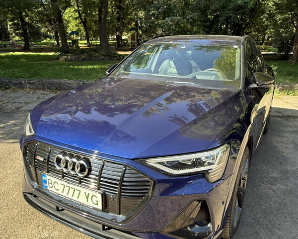 Синий Ауди E-Tron, объемом двигателя 0 л и пробегом 55 тыс. км за 32999 $, фото 4 на Automoto.ua
