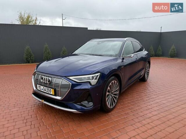 Синий Ауди E-Tron, объемом двигателя 0 л и пробегом 71 тыс. км за 38900 $, фото 1 на Automoto.ua