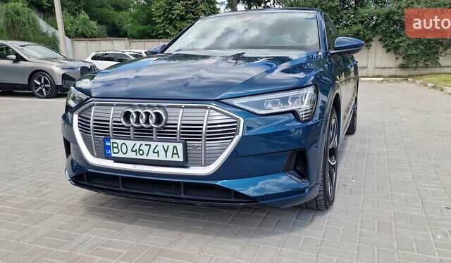 Синий Ауди E-Tron, объемом двигателя 0 л и пробегом 39 тыс. км за 36500 $, фото 2 на Automoto.ua