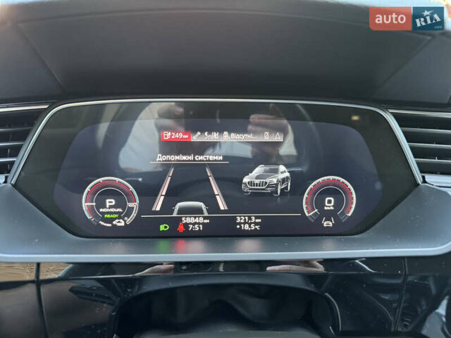 Синій Ауді E-Tron, об'ємом двигуна 0 л та пробігом 58 тис. км за 31500 $, фото 16 на Automoto.ua
