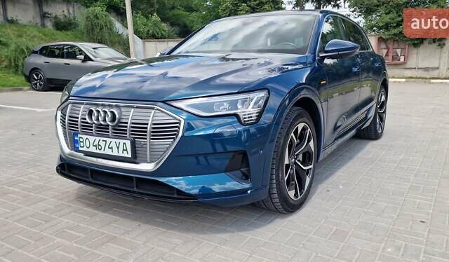 Синий Ауди E-Tron, объемом двигателя 0 л и пробегом 39 тыс. км за 36500 $, фото 3 на Automoto.ua