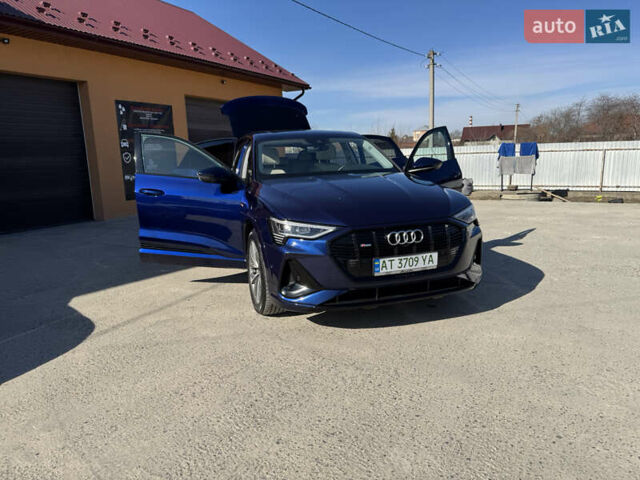Синий Ауди E-Tron, объемом двигателя 0 л и пробегом 46 тыс. км за 35900 $, фото 1 на Automoto.ua