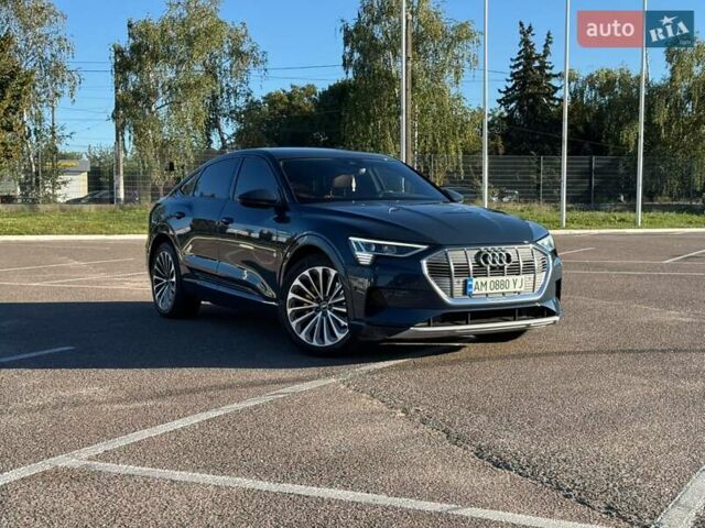 Синий Ауди E-Tron, объемом двигателя 0 л и пробегом 76 тыс. км за 36500 $, фото 18 на Automoto.ua