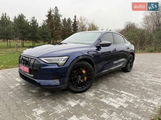 Синій Ауді E-Tron, об'ємом двигуна 0 л та пробігом 60 тис. км за 47800 $, фото 1 на Automoto.ua