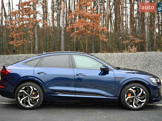 Синий Ауди E-Tron, объемом двигателя 0 л и пробегом 17 тыс. км за 50190 $, фото 1 на Automoto.ua