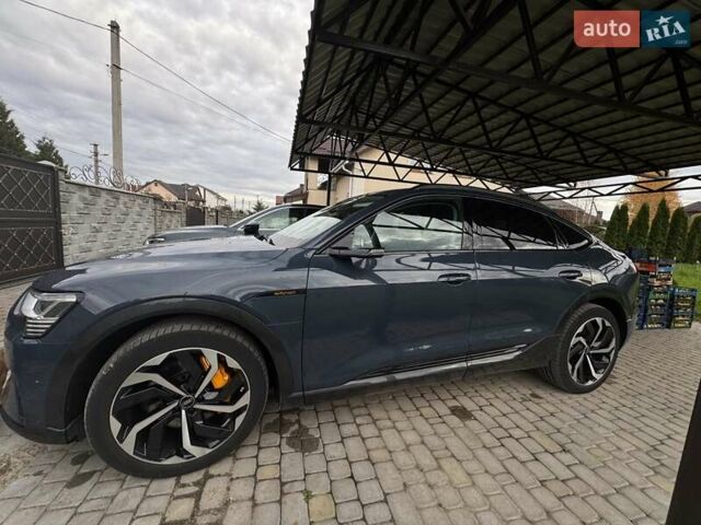 Синий Ауди E-Tron, объемом двигателя 0 л и пробегом 38 тыс. км за 44900 $, фото 2 на Automoto.ua
