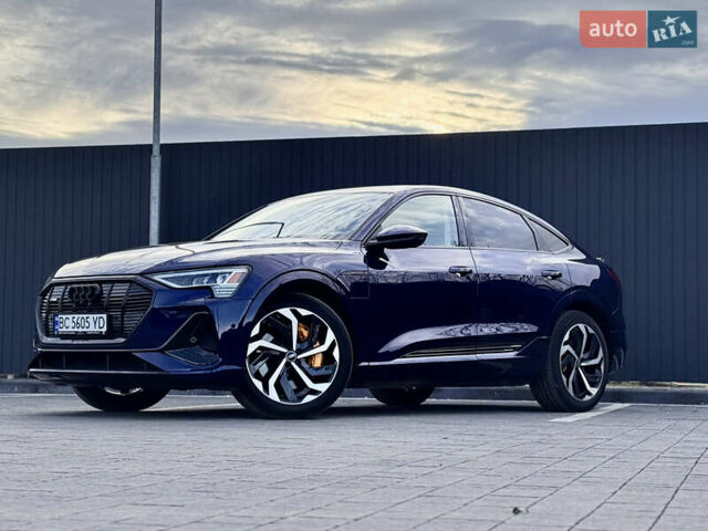 Синий Ауди E-Tron, объемом двигателя 0 л и пробегом 52 тыс. км за 41550 $, фото 2 на Automoto.ua