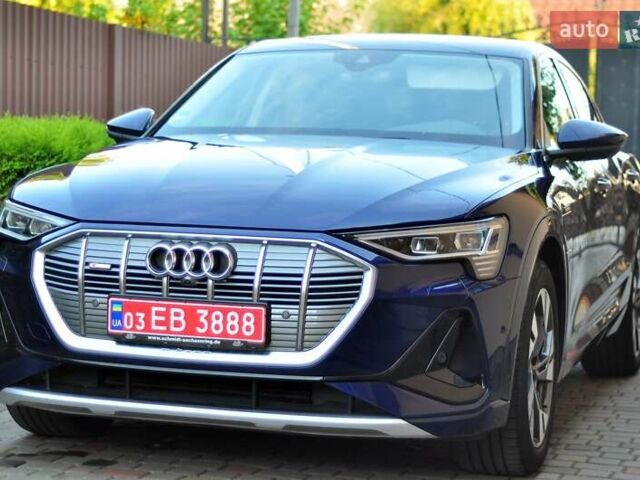 Синий Ауди E-Tron, объемом двигателя 0 л и пробегом 41 тыс. км за 36000 $, фото 1 на Automoto.ua