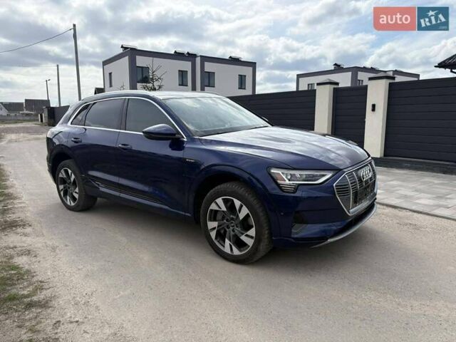 Синий Ауди E-Tron, объемом двигателя 0 л и пробегом 18 тыс. км за 36999 $, фото 1 на Automoto.ua