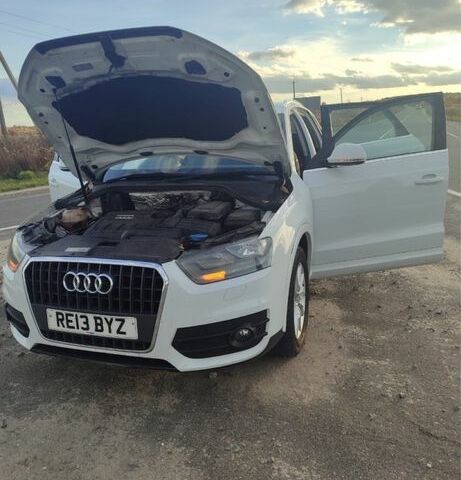 Білий Ауді Ку3, об'ємом двигуна 2 л та пробігом 243 тис. км за 6300 $, фото 18 на Automoto.ua