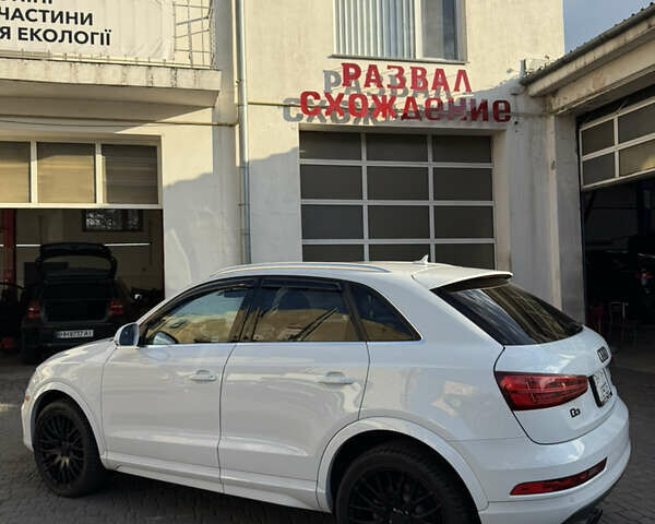 Белый Ауди Ку3, объемом двигателя 2 л и пробегом 208 тыс. км за 16000 $, фото 3 на Automoto.ua