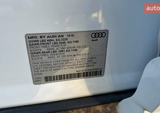 Білий Ауді Ку3, об'ємом двигуна 1.98 л та пробігом 189 тис. км за 16400 $, фото 44 на Automoto.ua