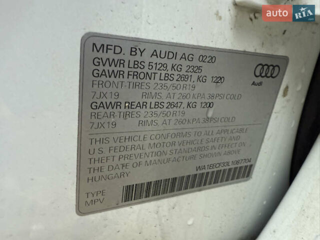Белый Ауди Ку3, объемом двигателя 2 л и пробегом 50 тыс. км за 10500 $, фото 7 на Automoto.ua