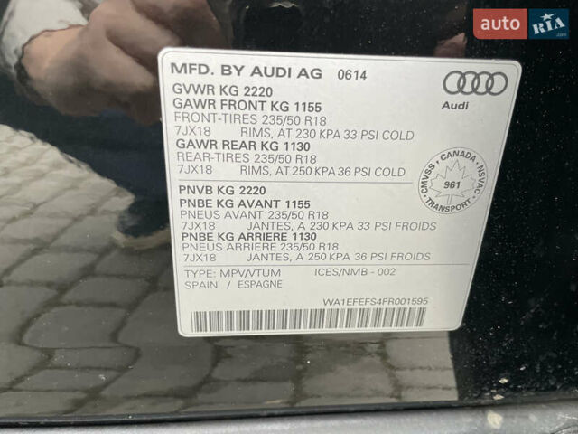 Ауди Ку3 2014 в Львове на Automoto.ua Черный Ауди Ку3, объемом двигателя 1.98 л и пробегом 129 тыс. км за 14500 $, фото 13 на Automoto.ua