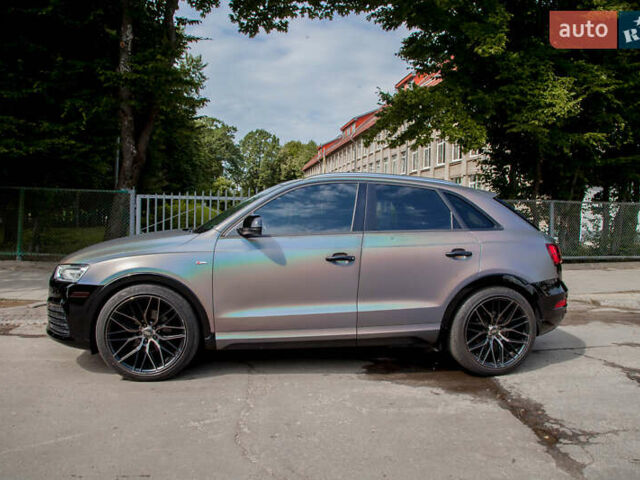 Черный Ауди Ку3, объемом двигателя 1.98 л и пробегом 126 тыс. км за 18900 $, фото 5 на Automoto.ua