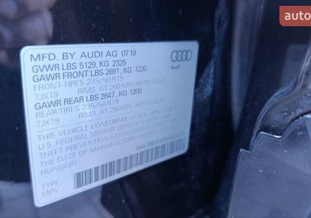 Черный Ауди Ку3, объемом двигателя 2 л и пробегом 153 тыс. км за 21599 $, фото 71 на Automoto.ua