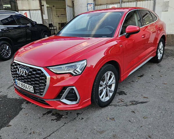 Ауди Ку3 2021 в Харькове на Automoto.ua Красный Ауди Ку3, объемом двигателя 1.98 л и пробегом 95 тыс. км за 33000 $, фото 2 на Automoto.ua