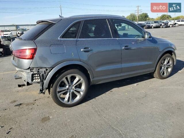 Ауди Ку3 2015 в Львове на Automoto.ua Серый Ауди Ку3, объемом двигателя 1.98 л и пробегом 70 тыс. км за 3000 $, фото 2 на Automoto.ua