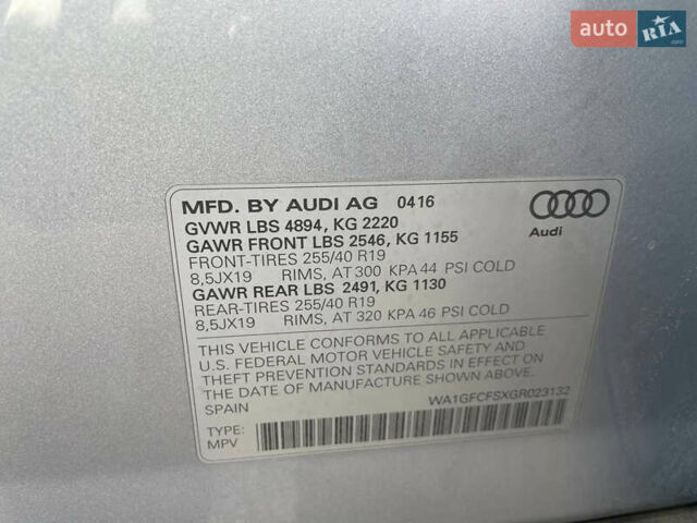 Серый Ауди Ку3, объемом двигателя 2 л и пробегом 118 тыс. км за 15500 $, фото 17 на Automoto.ua