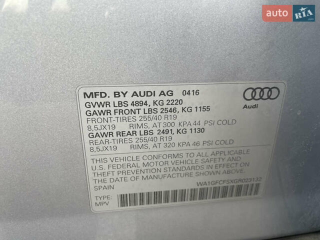 Сірий Ауді Ку3, об'ємом двигуна 2 л та пробігом 118 тис. км за 15500 $, фото 20 на Automoto.ua