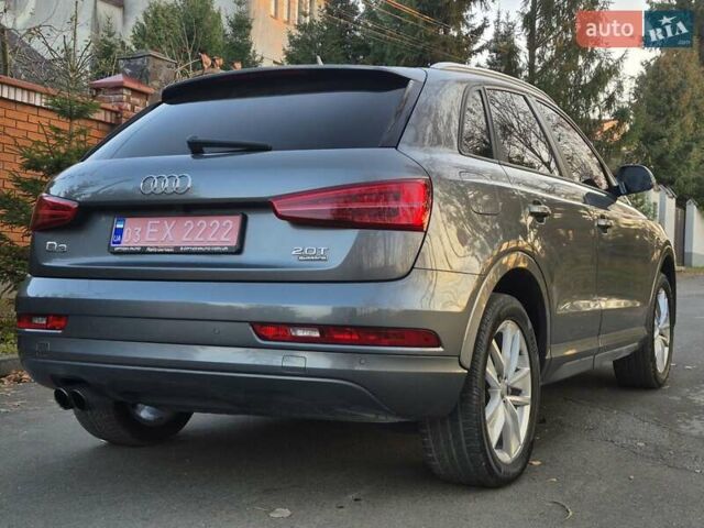 Серый Ауди Ку3, объемом двигателя 1.98 л и пробегом 137 тыс. км за 17950 $, фото 1 на Automoto.ua