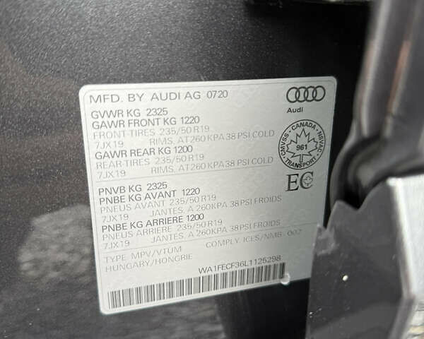 Серый Ауди Ку3, объемом двигателя 1.98 л и пробегом 83 тыс. км за 26900 $, фото 11 на Automoto.ua