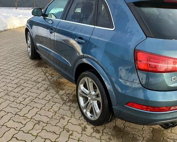 Синій Ауді Ку3, об'ємом двигуна 1.98 л та пробігом 182 тис. км за 14999 $, фото 2 на Automoto.ua