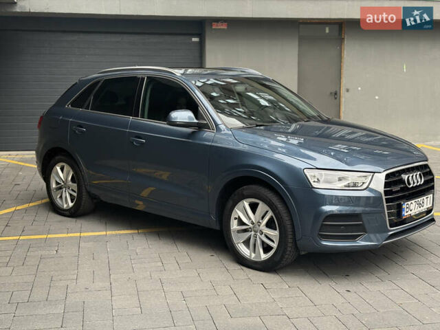 Ауді Ку3 2015 у Львові на Automoto.ua Синій Ауді Ку3, об'ємом двигуна 2 л та пробігом 158 тис. км за 15200 $, фото 2 на Automoto.ua