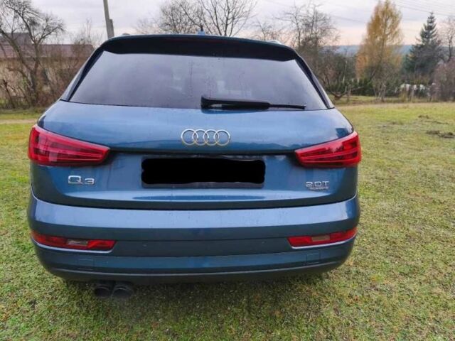 Синий Ауди Ку3, объемом двигателя 2 л и пробегом 103 тыс. км за 10500 $, фото 3 на Automoto.ua