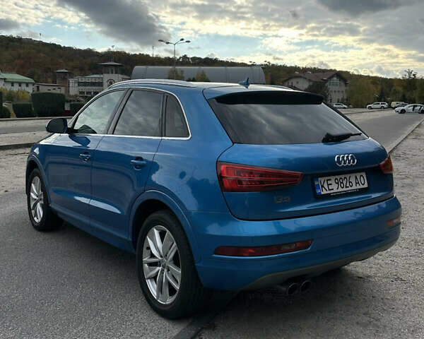 Синий Ауди Ку3, объемом двигателя 2 л и пробегом 130 тыс. км за 18200 $, фото 2 на Automoto.ua